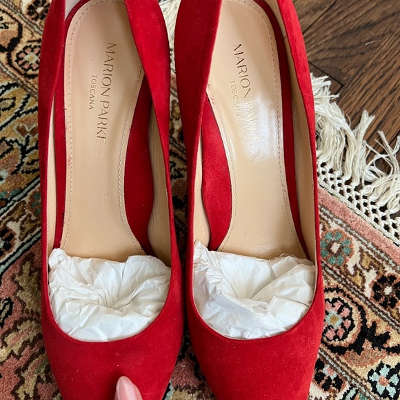 Marion Parke Classic 85mm Pumps, Size 10, Classic Red - Picture 8 of 9